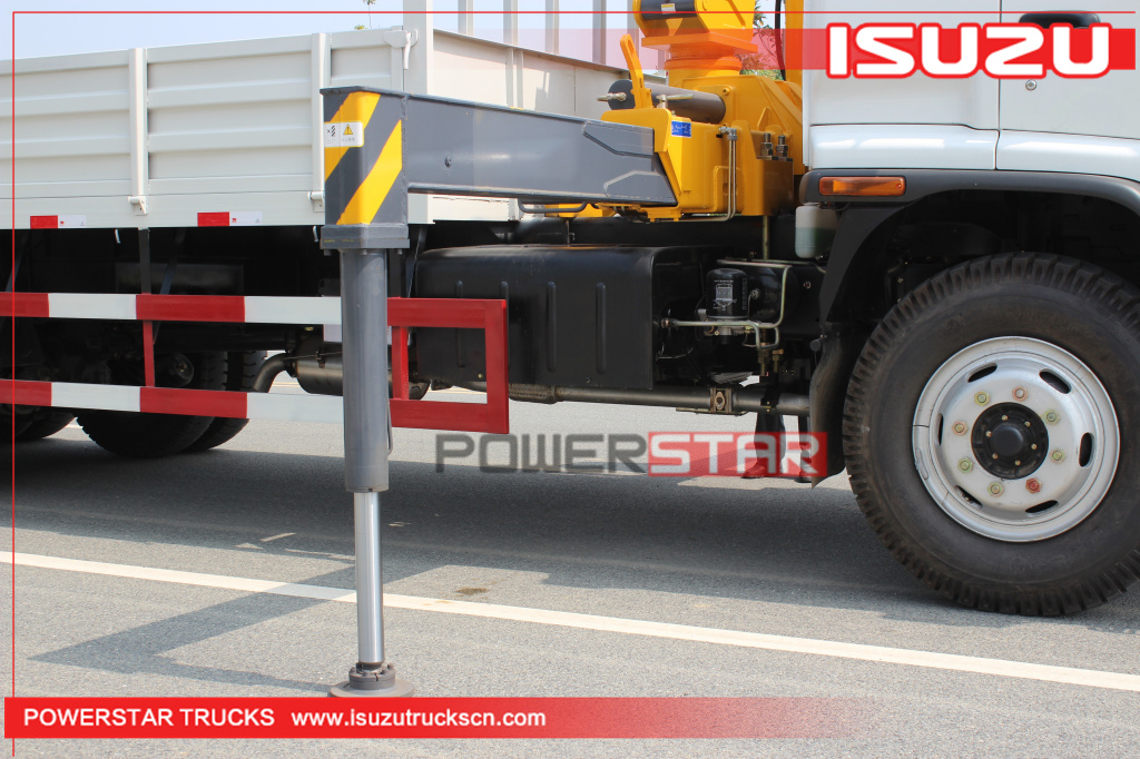 Custom Isuzu FVZ heavy duty Cargo truck with folding boom crane for sale Custom Isuzu FVZ heavy duty Cargo truck with folding boom crane for sale
