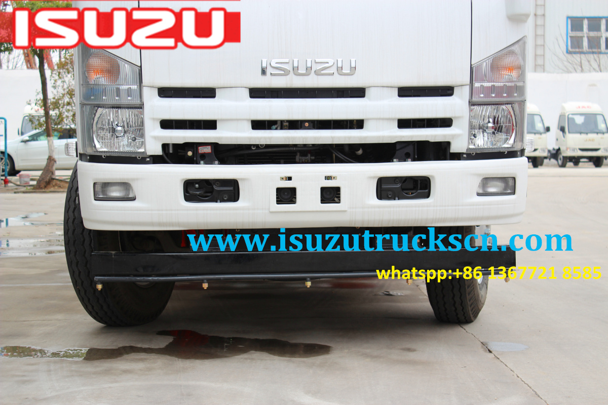 Myanmar 8cbm ISUZU NPR ELF Road Sweeper trucks sweeper master