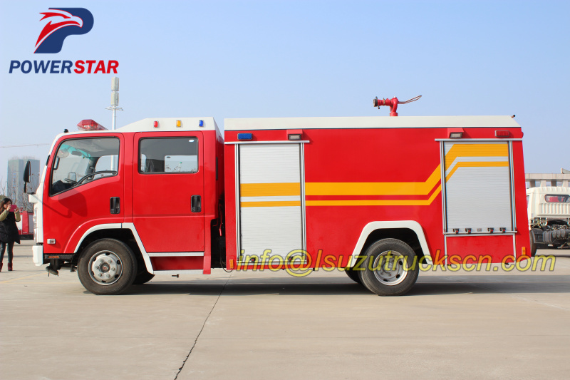 Foam Fire Engine Isuzu (3m3 water+1m3 foam) pictures