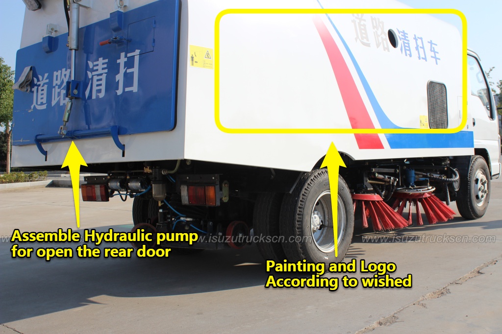 3cbm-5cbm Isuzu Road Sweeping Vehicle 1 3cbm-5cbm Isuzu Road Sweeping Vehicle 1