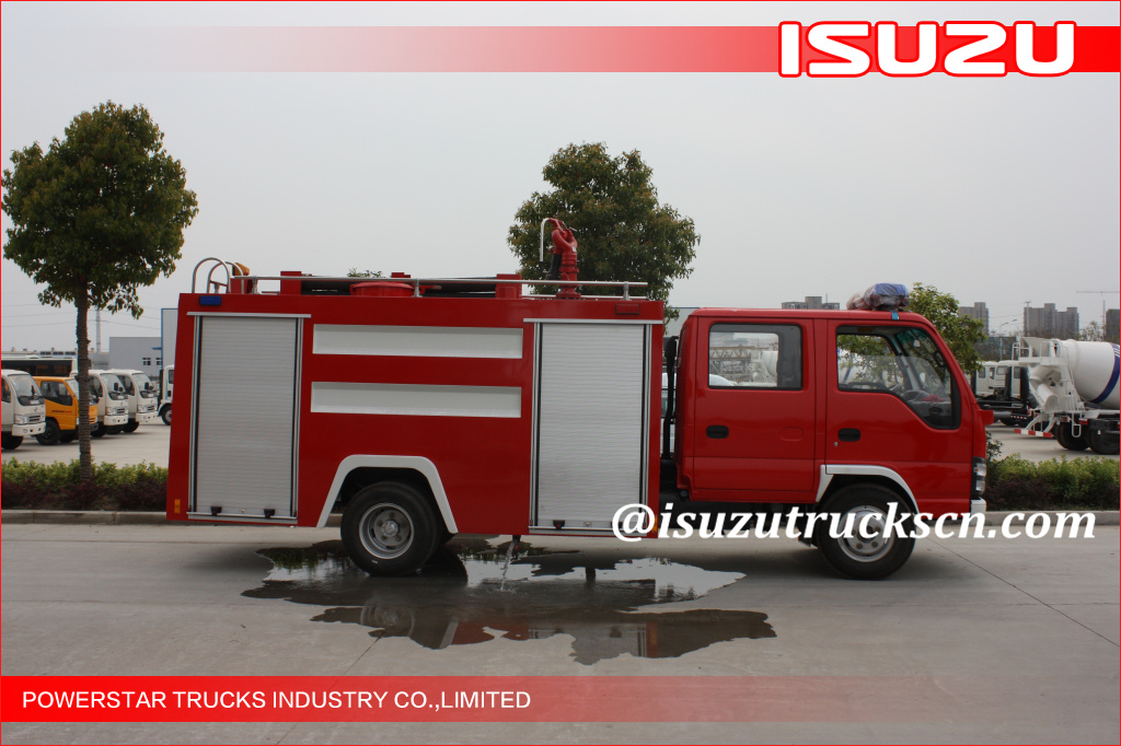 Isuzu NKR77 Fire Rescue Vehicle Delivery to Philippines Isuzu NKR77 Fire Rescue Vehicle Delivery to Philippines