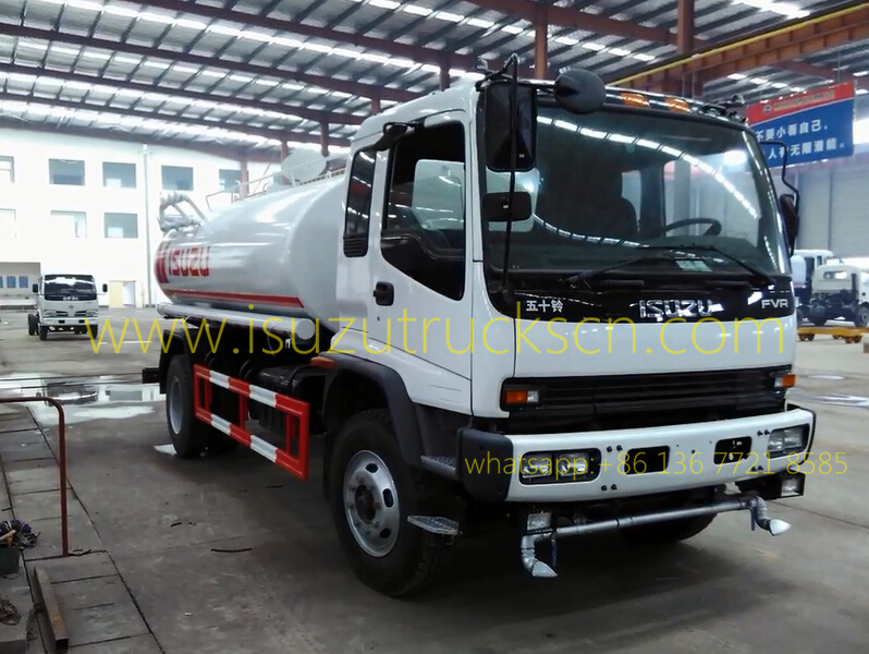 Water Cart ISUZU Watering Trucks 14000L specificatioins and Water Cart ISUZU Watering Trucks 14000L specificatioins and