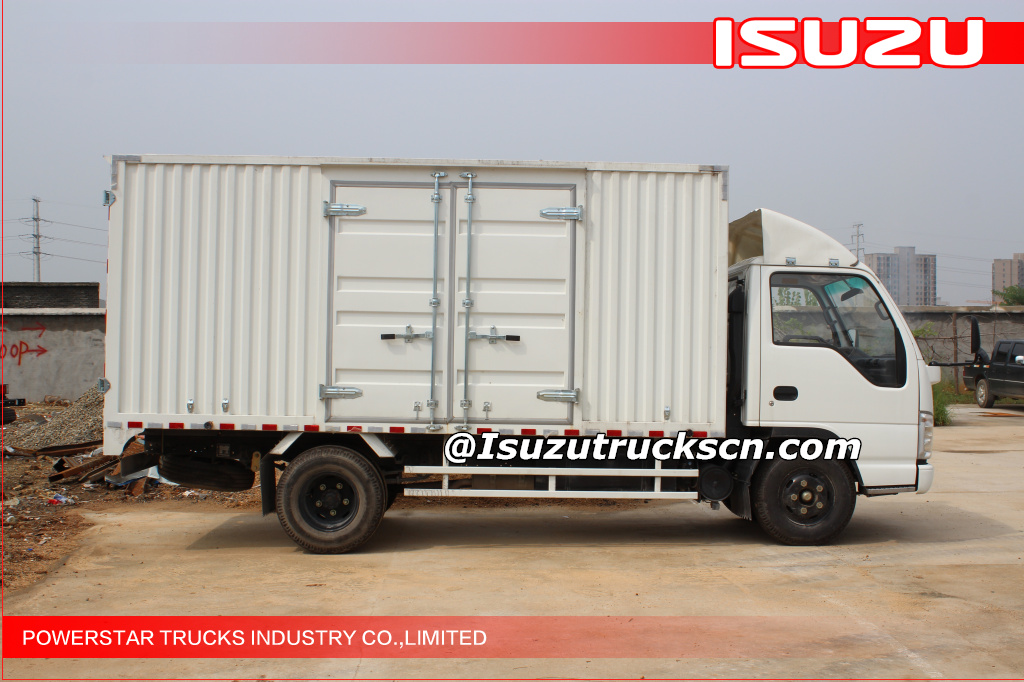 Isuzu ELF 100p 5 Ton Van Truck, Box Truck, Cargo Truck Isuzu ELF 100p 5 Ton Van Truck, Box Truck, Cargo Truck