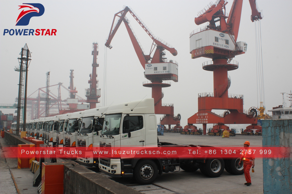 GAC HINO tractor truck Hino 700 prime mover with 380hp power GAC HINO tractor truck Hino 700 prime mover with 380hp power