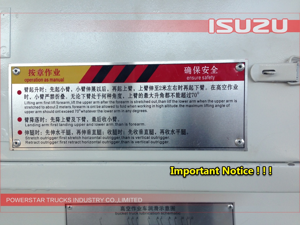 16m quality Isuzu Hydraulic Working Platform Vehicle 16m quality Isuzu Hydraulic Working Platform Vehicle