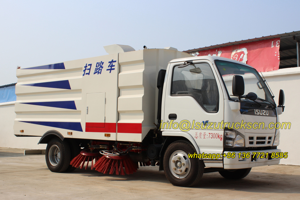 Road Sweeper Truck Isuzu overview pictures