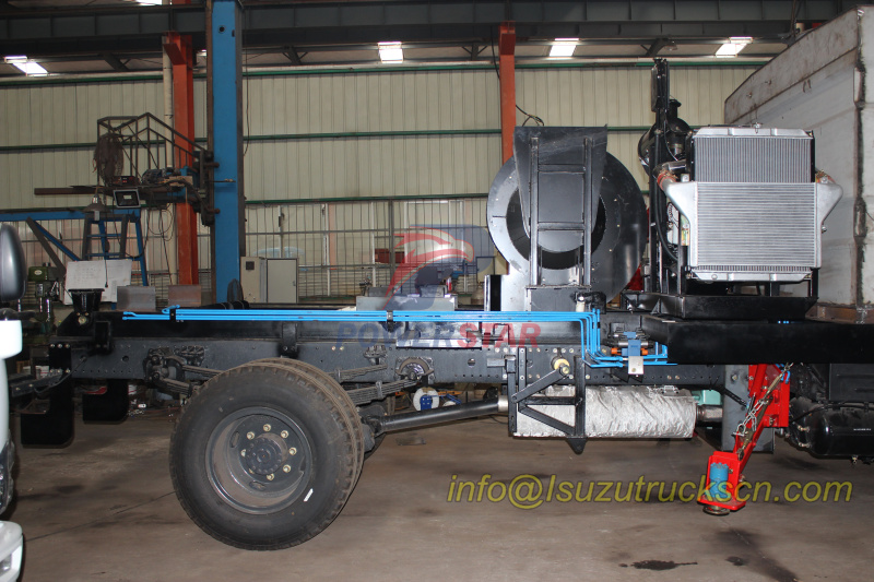 detail picture for road sweeper super structure Hydraulic Pipe line detail picture for road sweeper super structure Hydraulic Pipe line