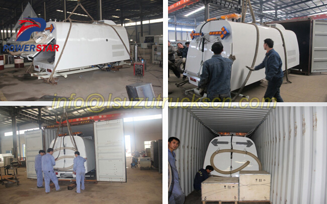 Road sweeper kit Street sweeping truck kit up structure Road sweeper kit Street sweeping truck kit up structure