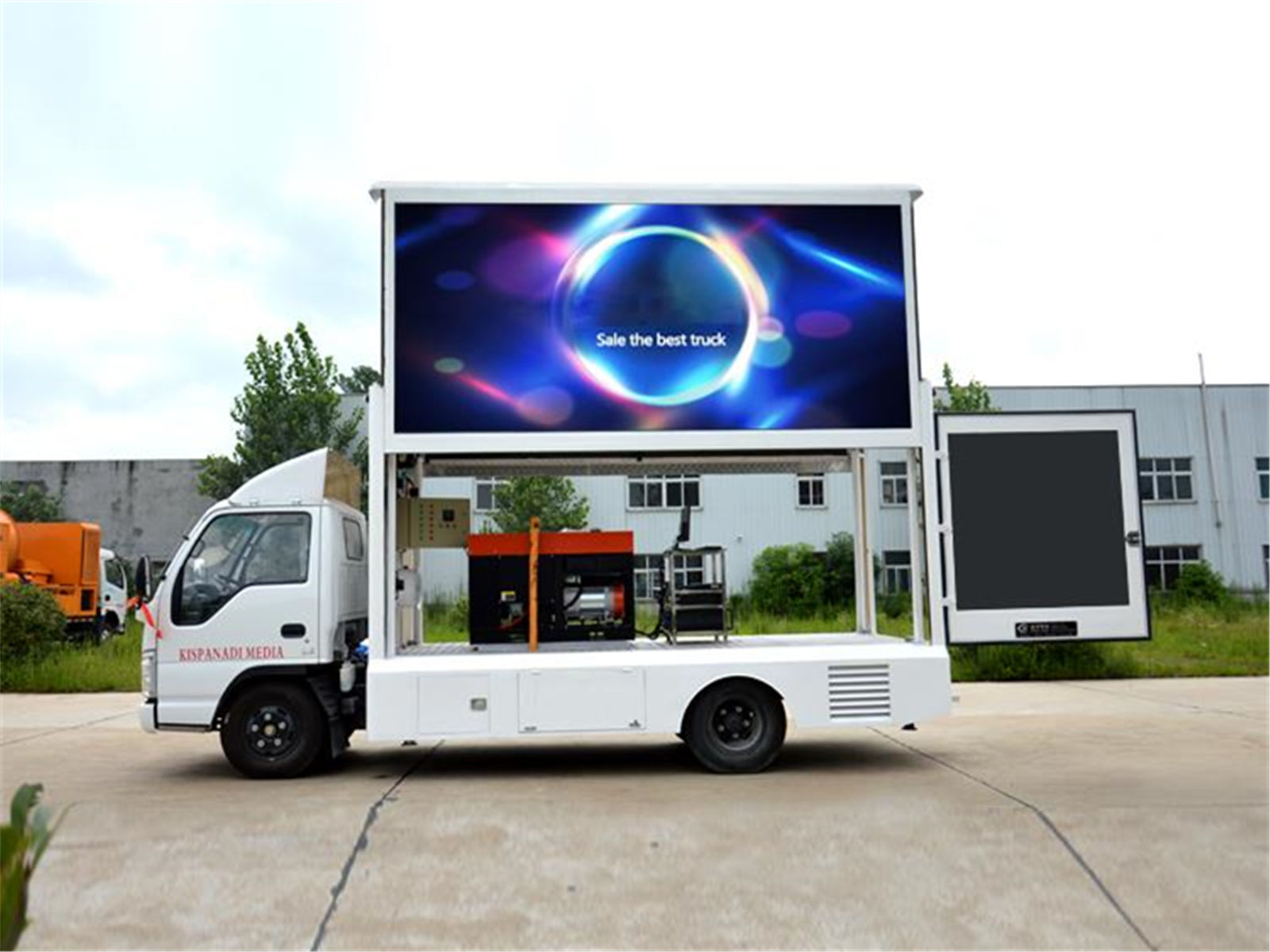 ISUZU 4x2 outdoor LED panel Advertising Display Truck ISUZU 4x2 outdoor LED panel Advertising Display Truck