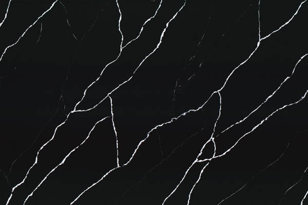 nero marquina quartz slab 