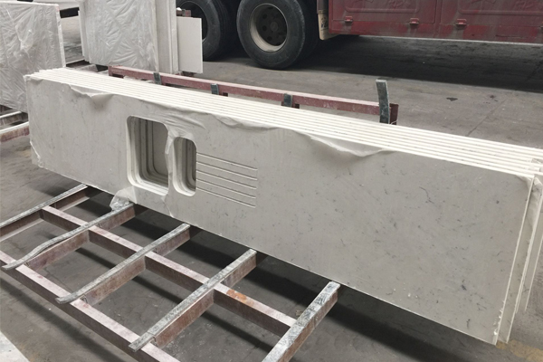 white quartz top cutting cost 