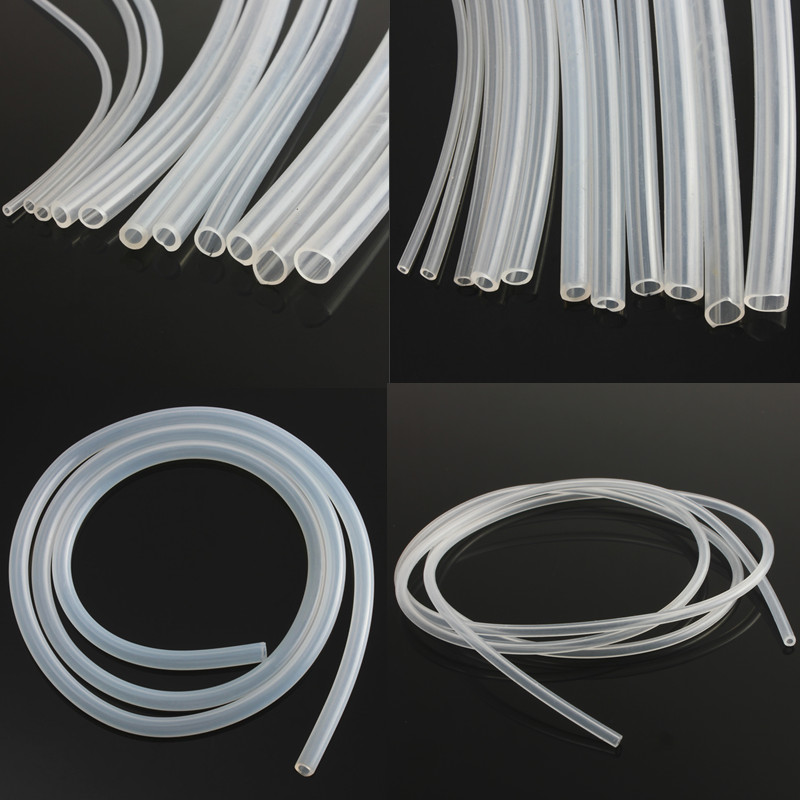 Clear silicone tubing