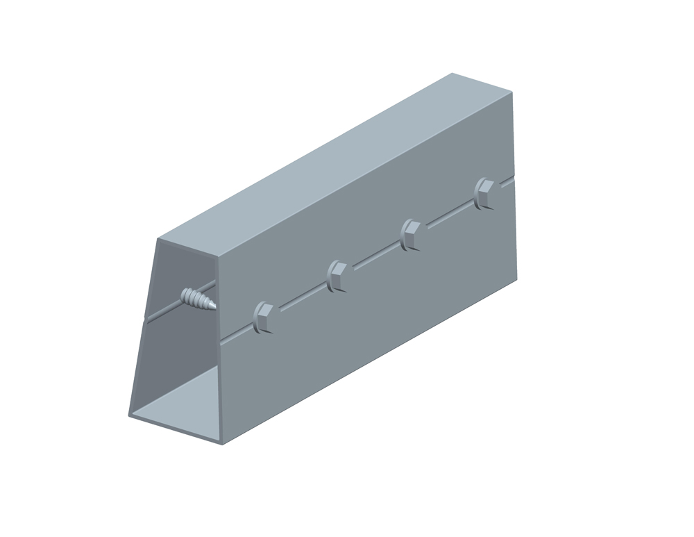 rail connector for Carport solar mounting system