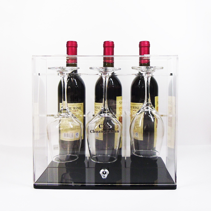 Acrylic bottle display