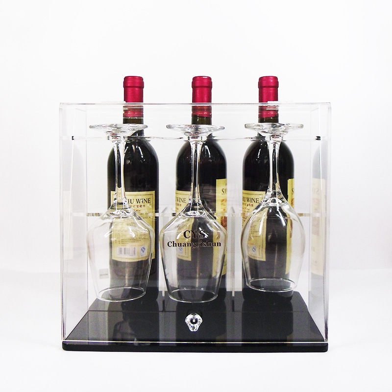 Acrylic bottle display Acrylic bottle display