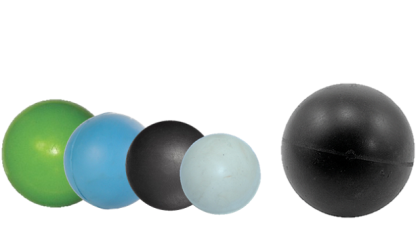 High bounce rubber balls