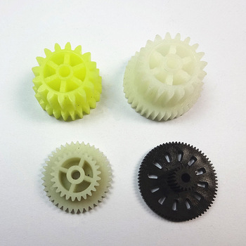 Double plastic spur gears Double plastic spur gears