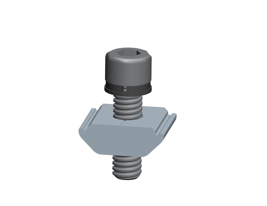 T bolt for mounting the H-rail T bolt for mounting the H-rail