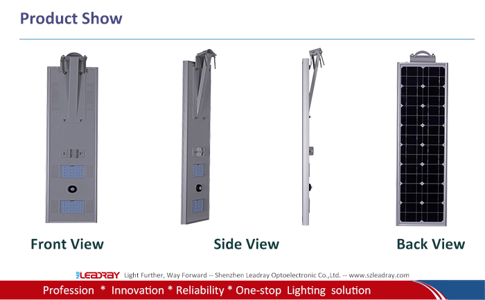 30 Watt Solar Led Street Light All In One 