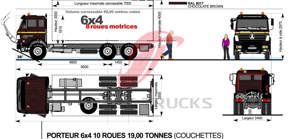 Beiben 2538 RHD Water Tanker Truck Beiben 2538 RHD Water Tanker Truck