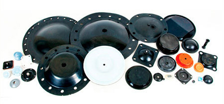 Rubber diaphragm