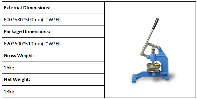 HAND PRESS SAMPLE CUTTER