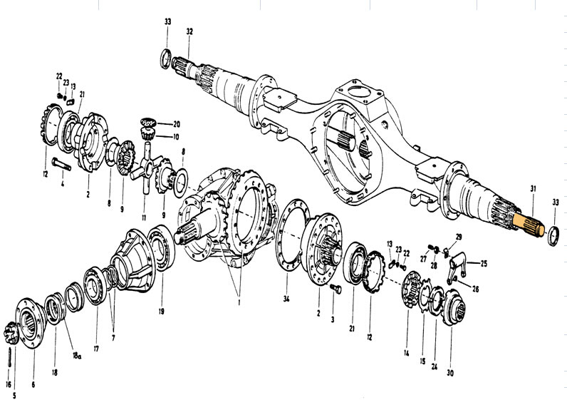 SINOTRUK HOWO Axle Shaft (Left) AZ9981340023