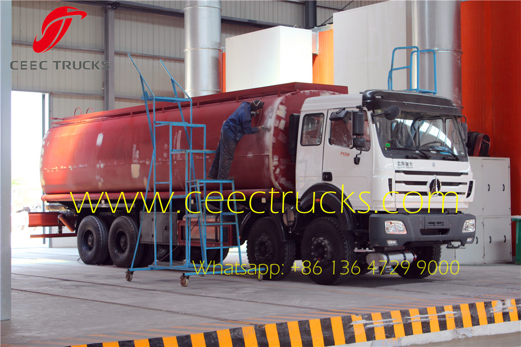 Beiben 40 CBM fuel trucks producing Beiben 40 CBM fuel trucks producing