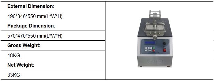 IULTCS & Veslic Leather Abrasion Tester GT-KC01-1