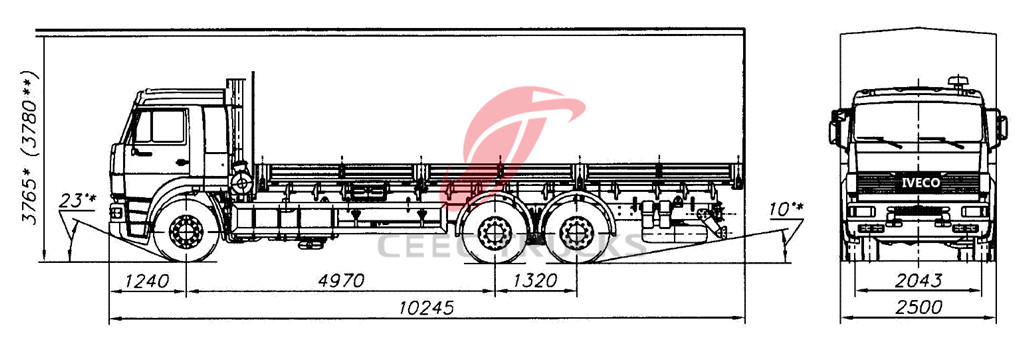 IVECO cargo truck Chassis IVECO cargo truck Chassis