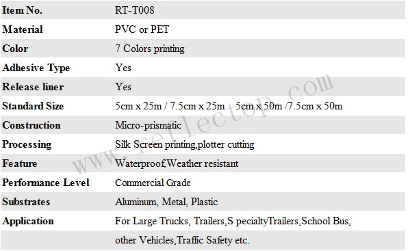 reflective tape for vehicle