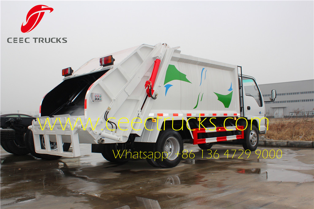 ISUZU 5cbm refuse compression truck ISUZU 5cbm refuse compression truck