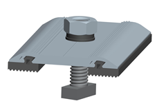  Antaisolar Thin film mid clamp for solar carport