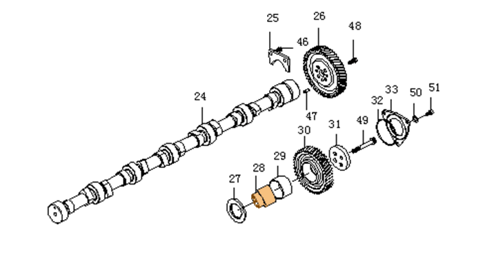 HOWO SPARE PARTS VG1540059031