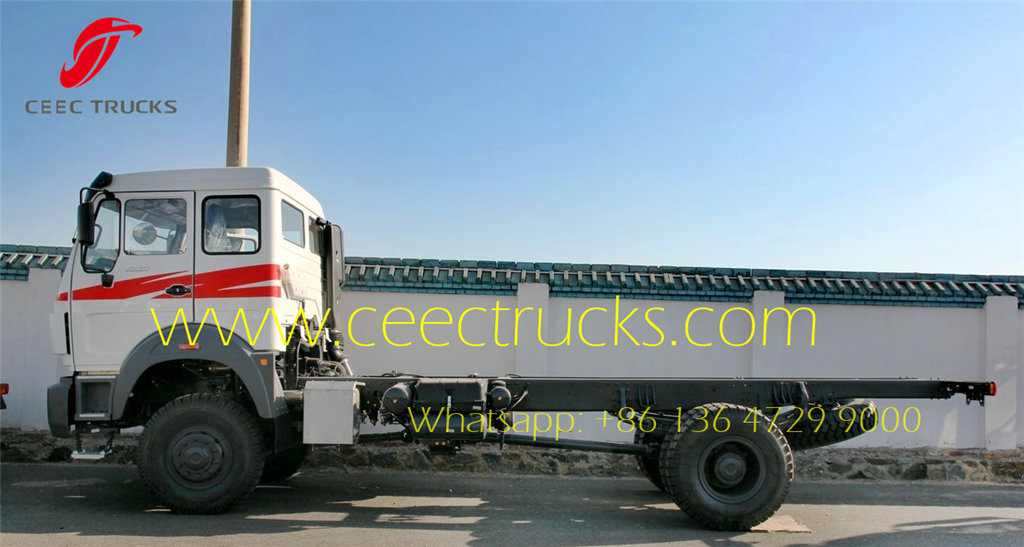 Kenya customer choose Beiben 4*4 military chassis Kenya customer choose Beiben 4*4 military chassis