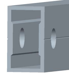 Reinforcement angle aluminum for ground mounting system