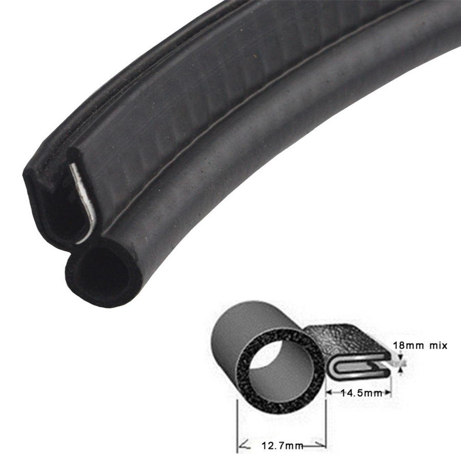 Rubber seal strip