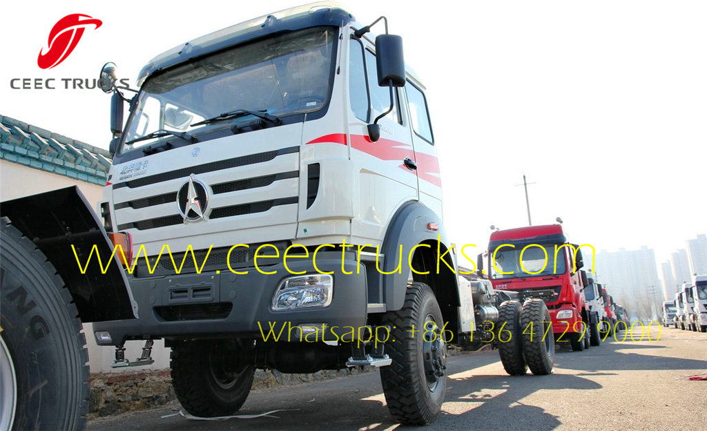 Kenya customer choose Beiben 4*4 military chassis Kenya customer choose Beiben 4*4 military chassis