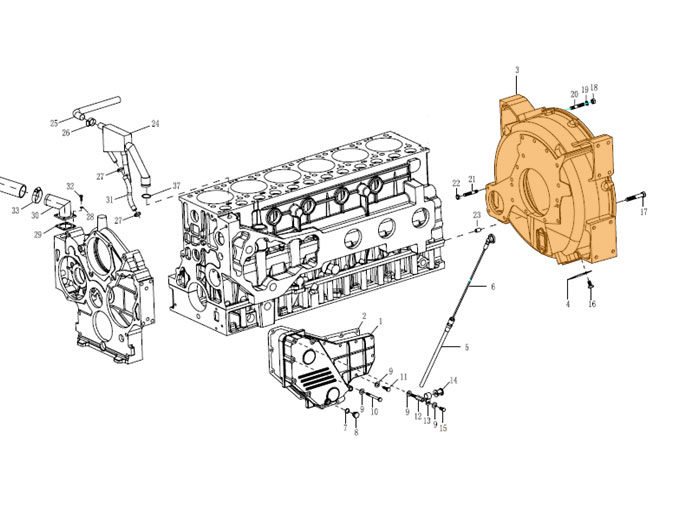 AZ1500019035 HOWO SPARE PARTS