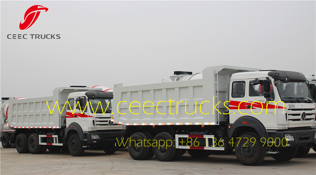 Beiben RHD dumper truck export Congo Beiben RHD dumper truck export Congo