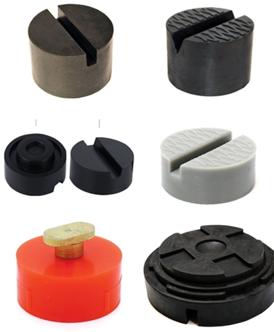 Rubber jack pad frame rail protector Rubber jack pad frame rail protector