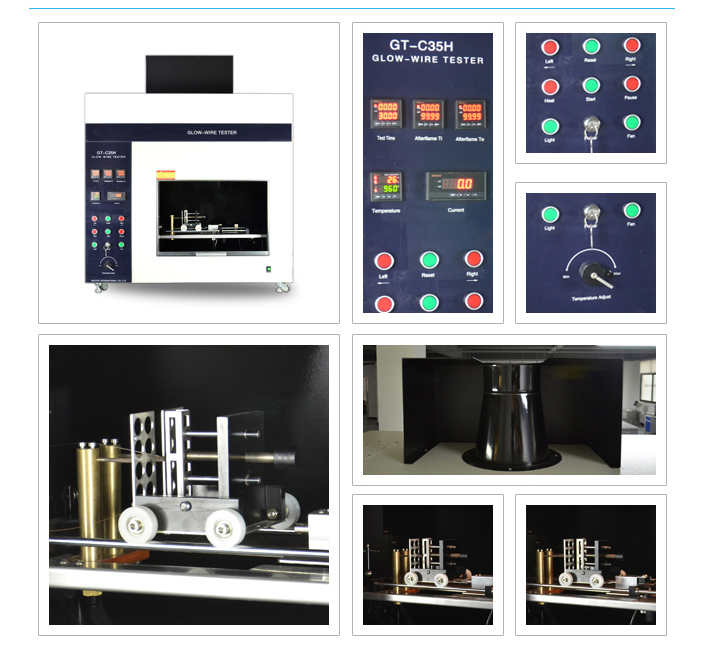 GT-MC35H glow wire test apparatus