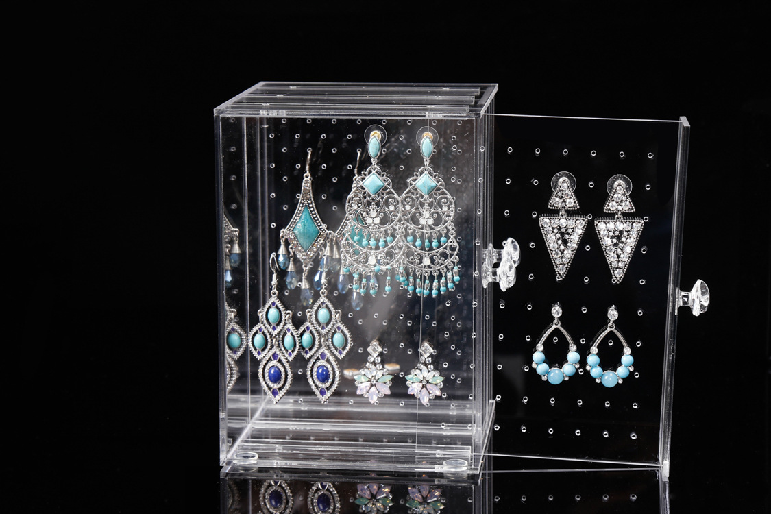 Plastic jewelry display stands
