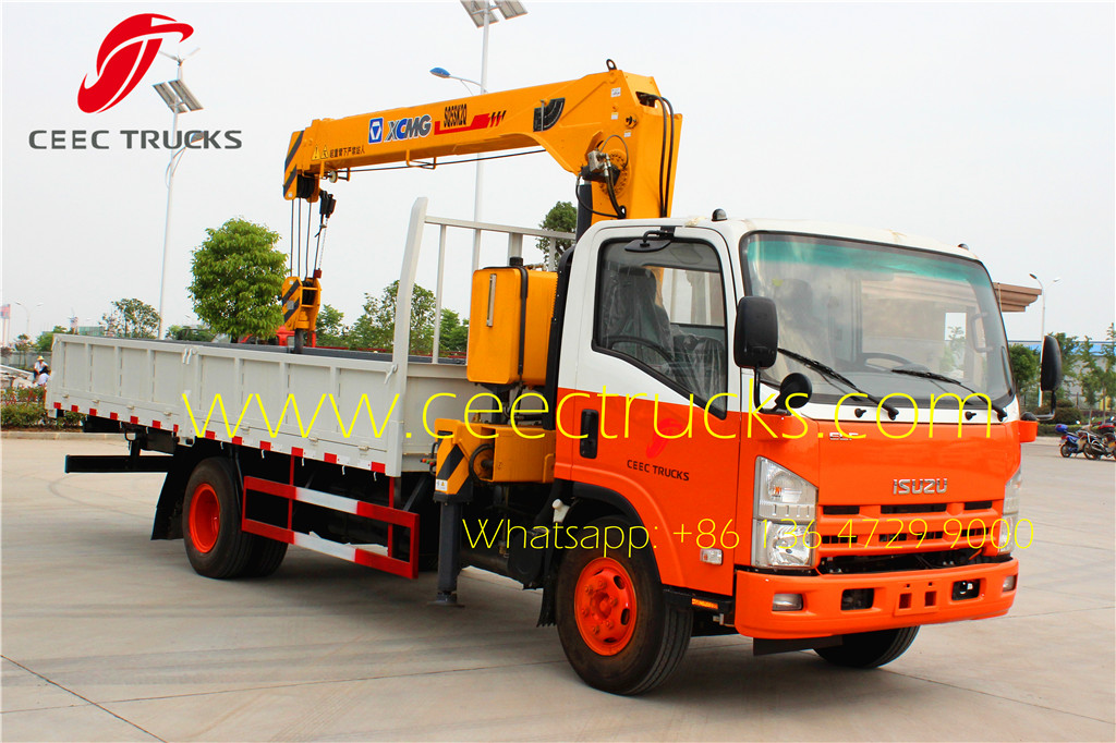 ISUZU 5 T XCMG truck mounted crane ISUZU 5 T XCMG truck mounted crane