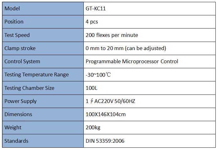 Flex Cracking Tester(Low Temperature)