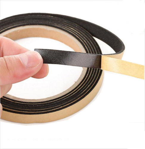 Foam rubber gasket tape