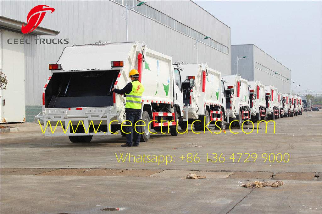 ISUZU 5cbm garbage compactor trucks ISUZU 5cbm garbage compactor trucks