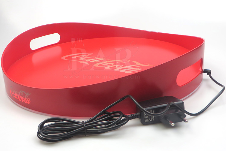 Chargeable LED Plastic Tray Chargeable LED Plastic Tray