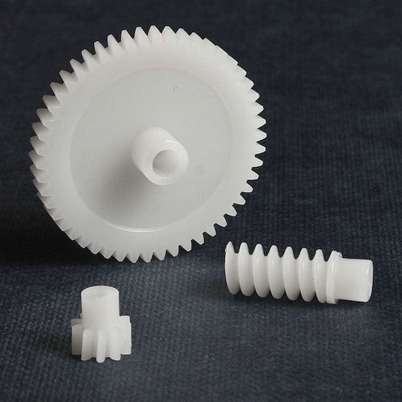 Plastic worm gears