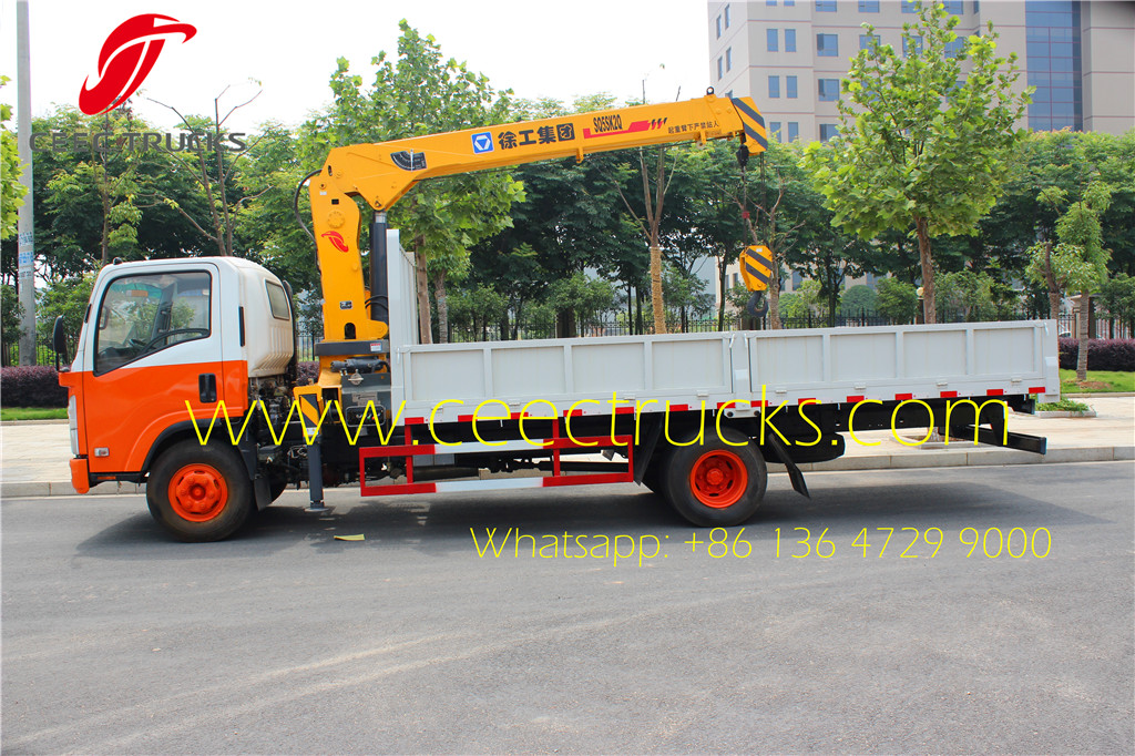 ISUZU 5 T XCMG truck mounted crane ISUZU 5 T XCMG truck mounted crane